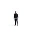Mens Atltico Madrid Hoodie Black Red Nike-1