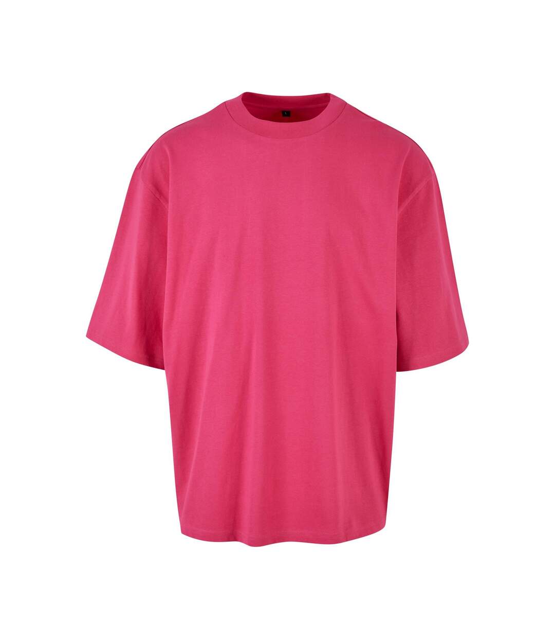 T-shirt Femme Rose Vif Build Your Brand-1