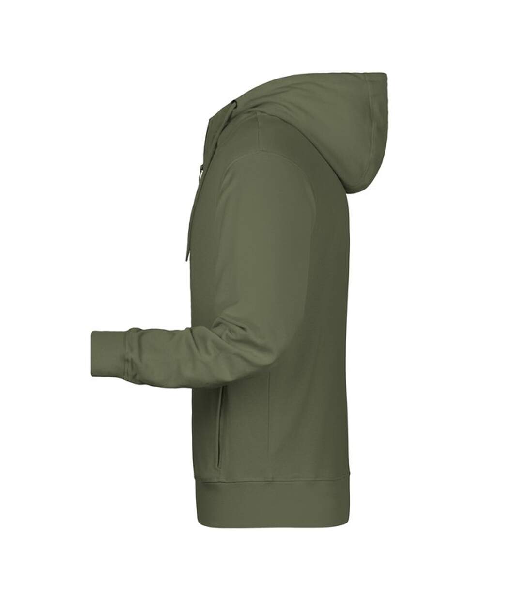Veste À Capuche Homme Olive James And Nicholson-3