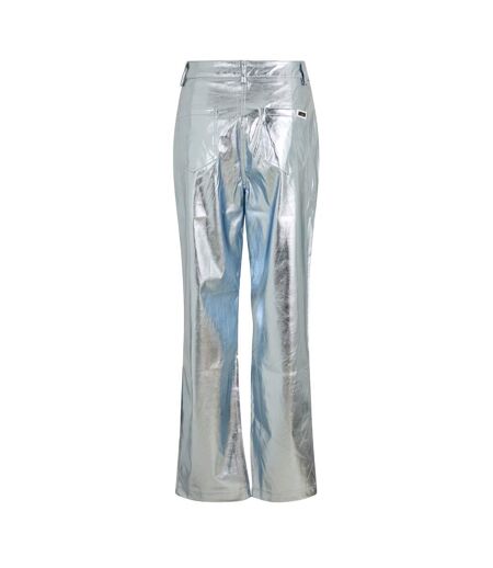 Pantalon Motif/style Métallisé Femme Bleu AmyLynn