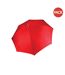 Lot de 2  Parapluie canne à ouverture automatique adulte unisexe taille unique rouge Kimood