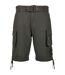 Short À Poches Savage Homme Anthracite Build Your Brand-1