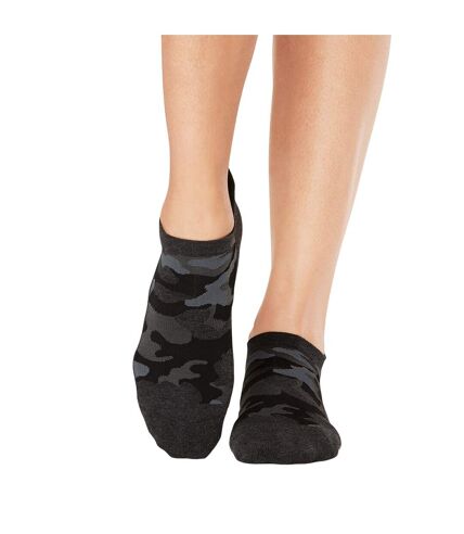 Chaussettes antidérapantes savvy femme anthracite Tavi Noir