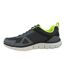 Mens Track Bucolo Leather Shoes Silver Grey Skechers-2