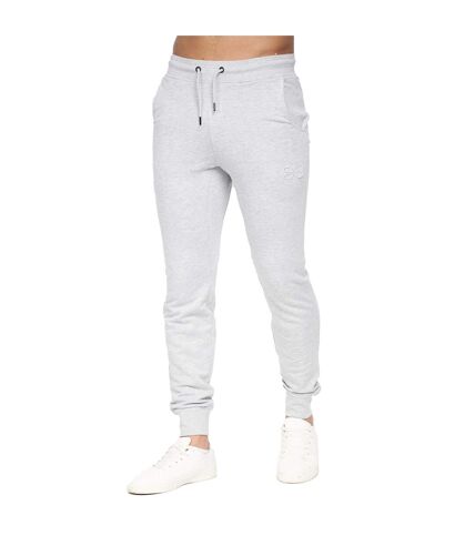 Pantalon de jogging karmon homme gris chiné Crosshatch