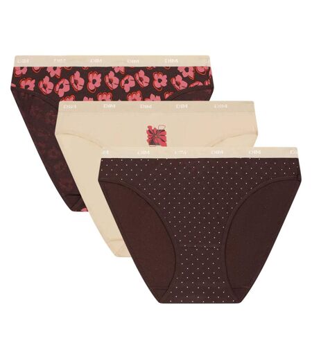 Lot de 3 Culottes Les Pockets Coton