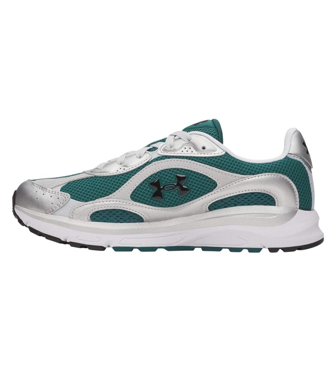 Baskets Motif/style Sportif Tech Homme Vert Gris Pâle Noir Under Armour-2