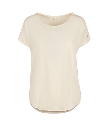 T-shirt Femme Sable Blanc Build Your Brand