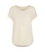 T-shirt Femme Sable Blanc Build Your Brand-1
