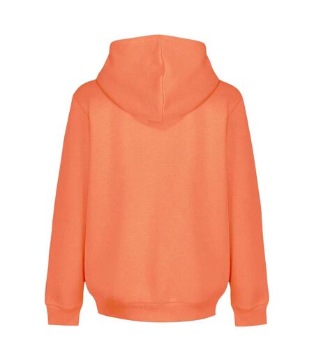 Sweat À Capuche Femme Orange Light And Shade
