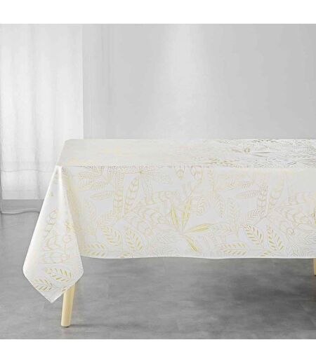 Nappe Imprimée Déco Belflor 150x300cm Blanc