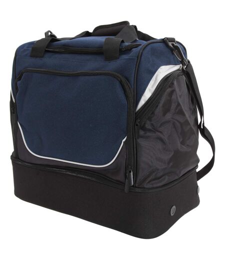 Sac De Voyage 40 Litres Taille Unique Bleu Marine Noir Blanc Quadra