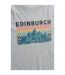 T-shirt Manches Courtes Edinburgh Ample Pour Femme Gris Mountain Warehouse-3
