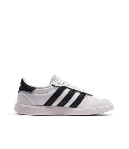 Baskets blanches/noir femme adidas breaknet sleek