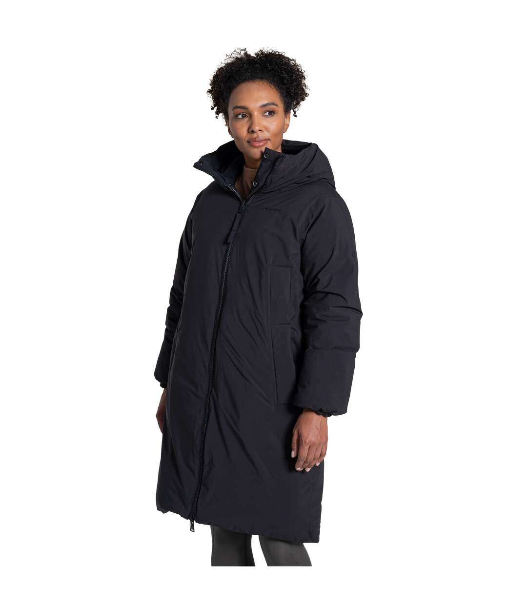 Veste Imperméable Longue Et Réversible À Capuche Middlefell Femme Noir Craghoppers-4
