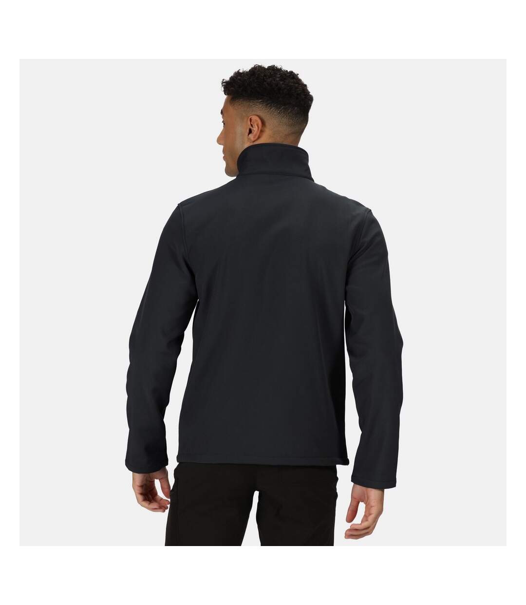 Regatta Mens Cera V Wind Resistant Soft Shell Jacket (Black) - UTRG6259