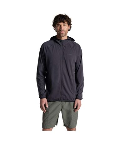 Mens Nadim Nosilife Hooded Jacket Dark Iron Craghoppers