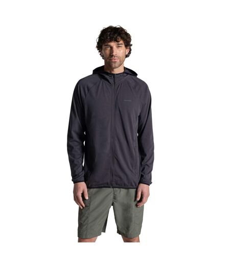 Mens Nadim Nosilife Hooded Jacket Dark Iron Craghoppers