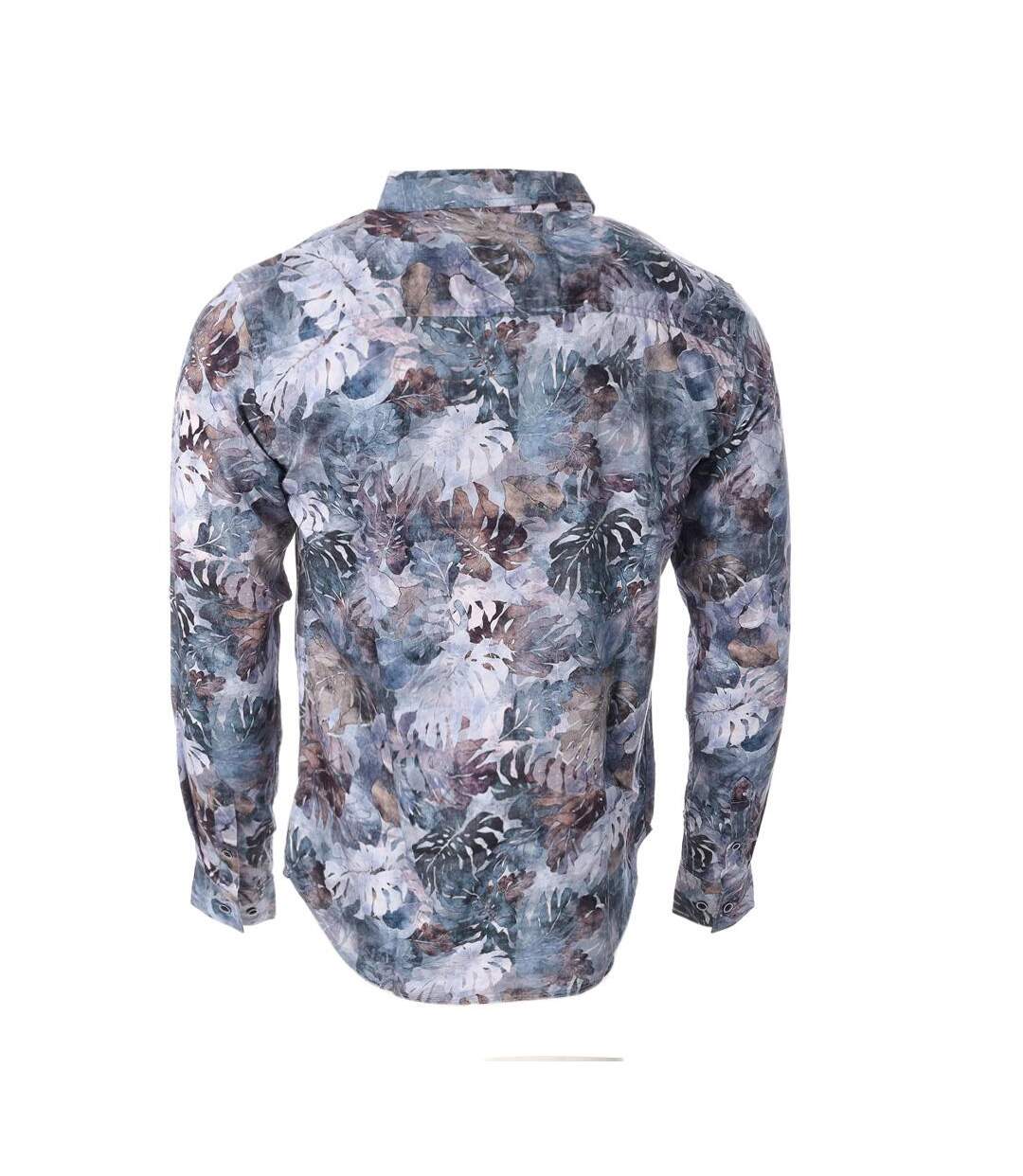 Chemise bleu/marine homme rms26 4773 - l-2