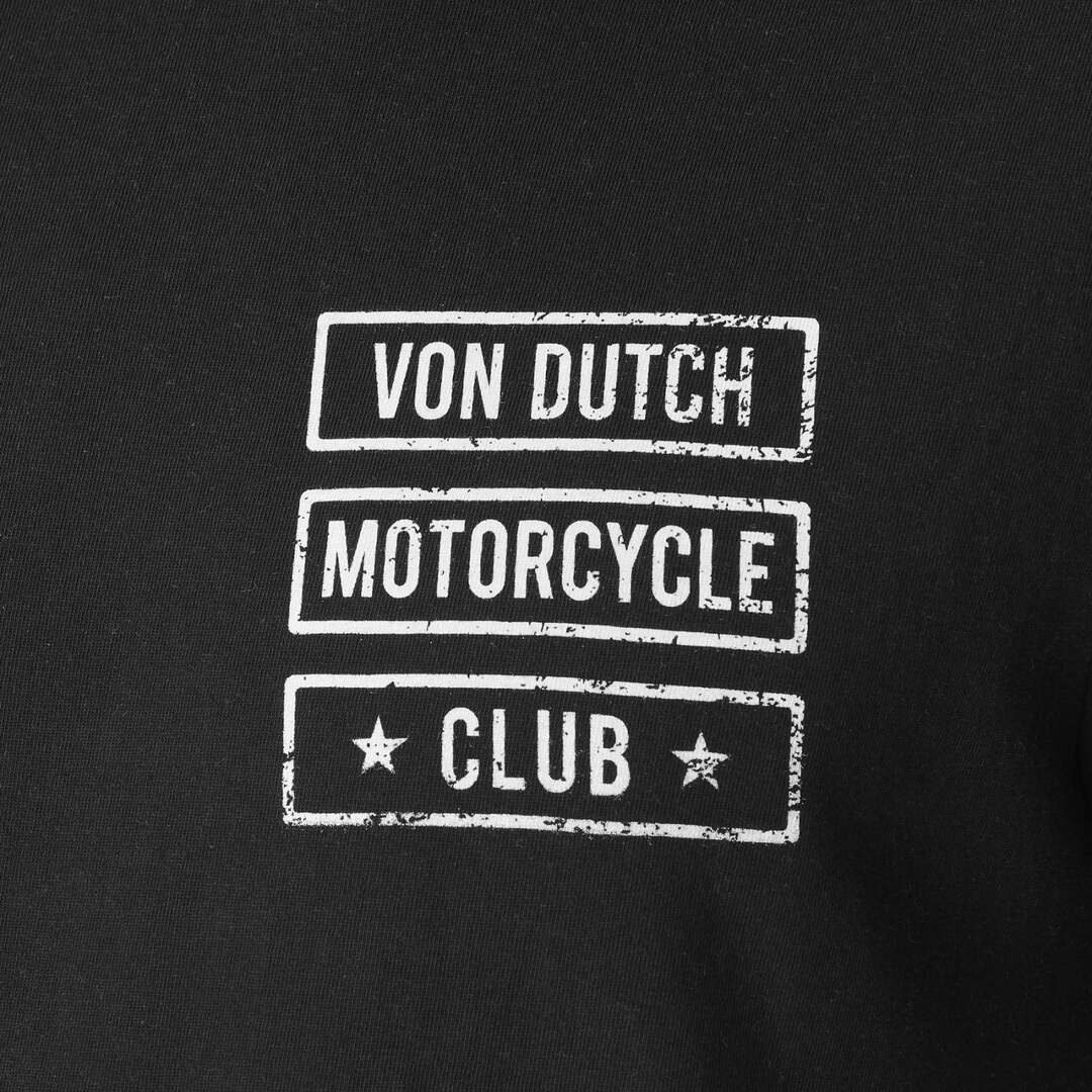 T-shirt homme col rond en jersey avec logo Bad Vondutch-2