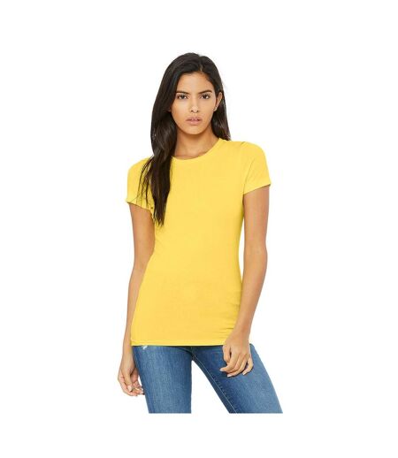 Bella + Canvas Womens/Ladies The Favourite T-Shirt (Yellow)