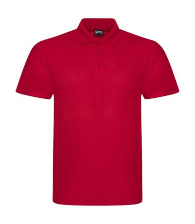 PRO RTX Mens Pro Polyester Polo Shirt (Red) - UTPC3017
