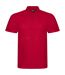 PRO RTX Mens Pro Polyester Polo Shirt (Red)