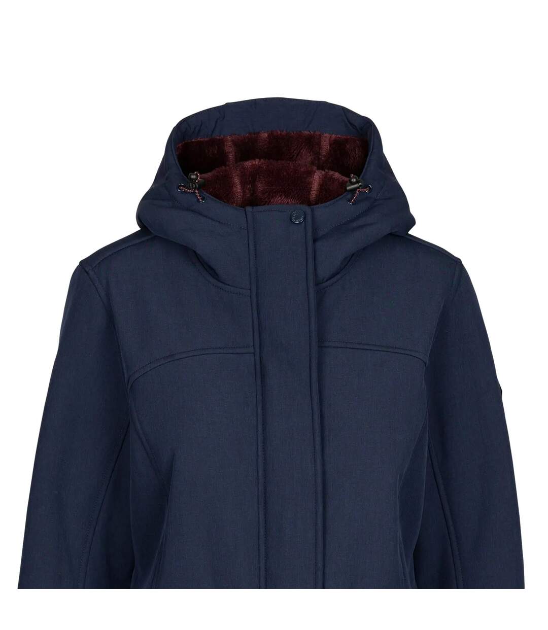 Veste softshell anza femme bleu marine Trespass-2