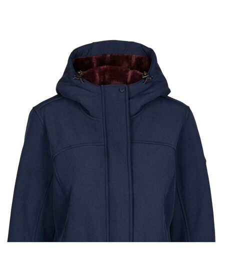 Veste softshell anza femme bleu marine Trespass