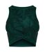 Débardeur Yoga Motif/style Imprimé Feuille Femme Vert Sombre Reebok-1