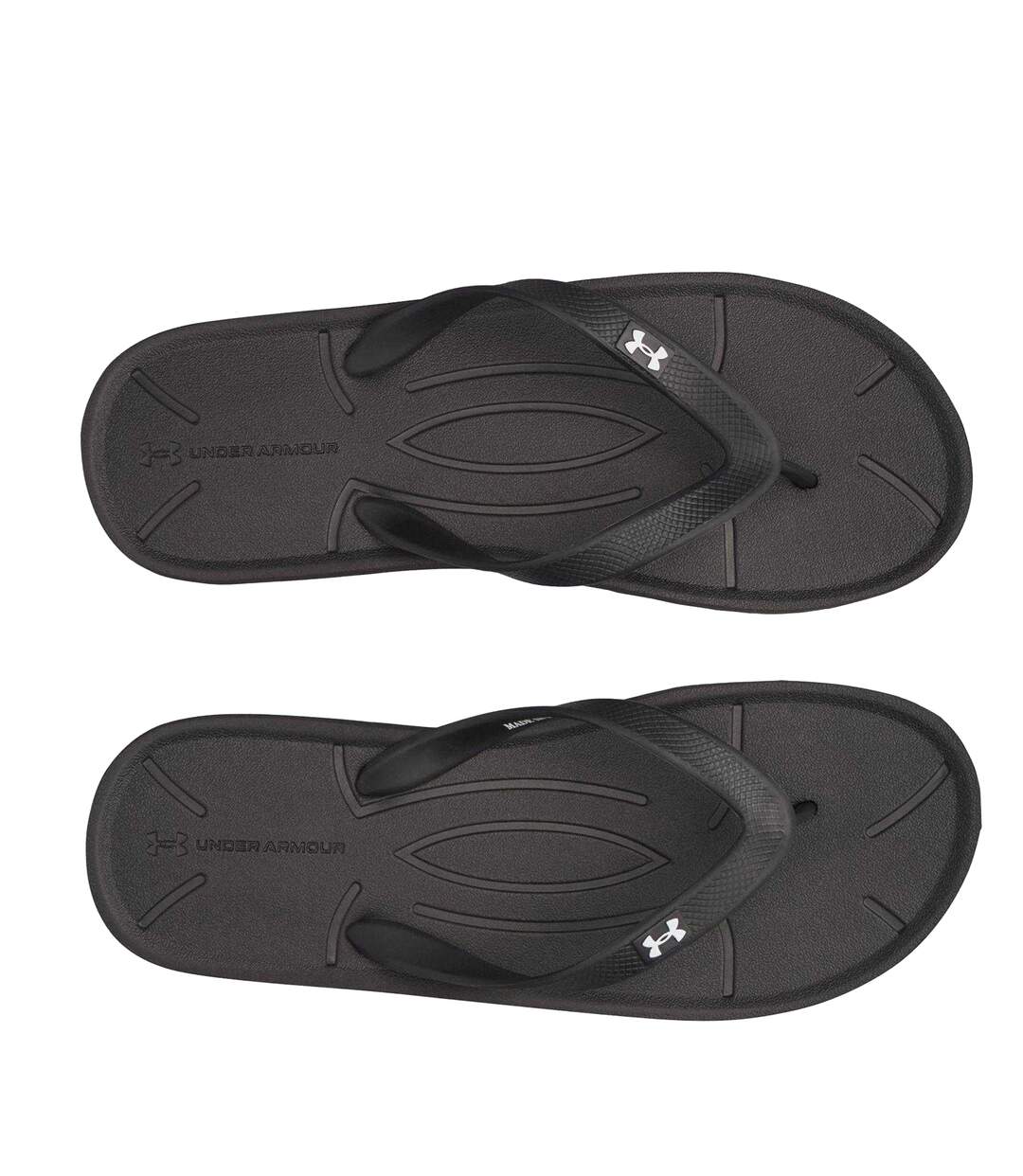 Mens Flip Flops Black Under Armour-3
