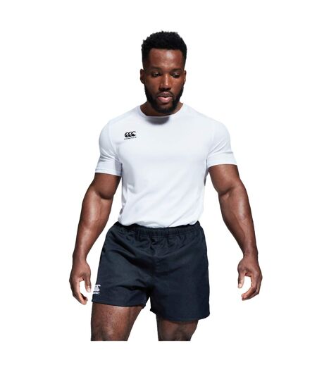 Mens Professional Cotton Shorts Black Canterbury