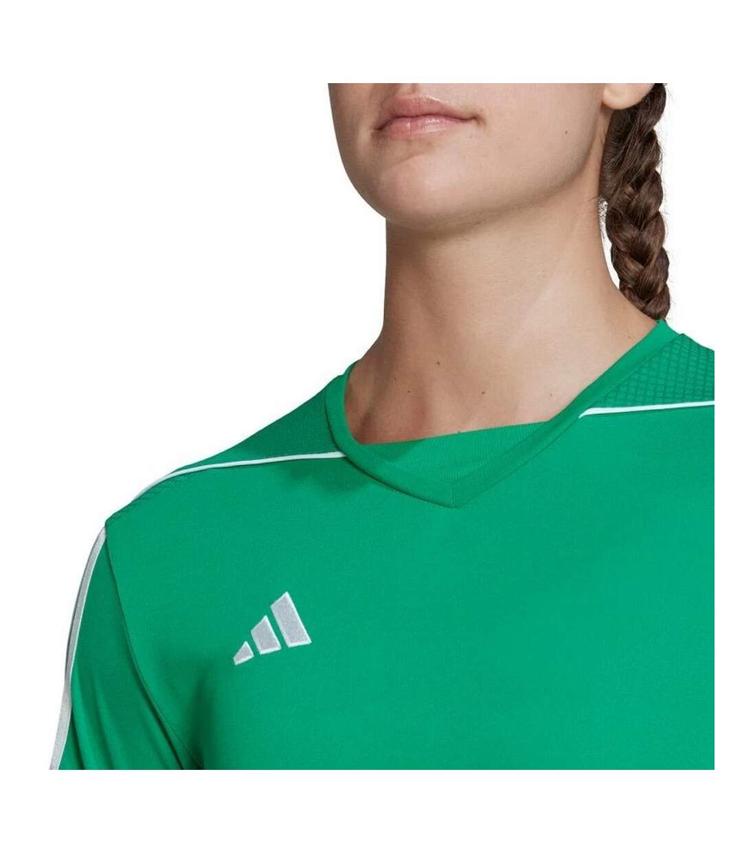 Maillot De Foot Tiro League Femme Vert Adidas-4