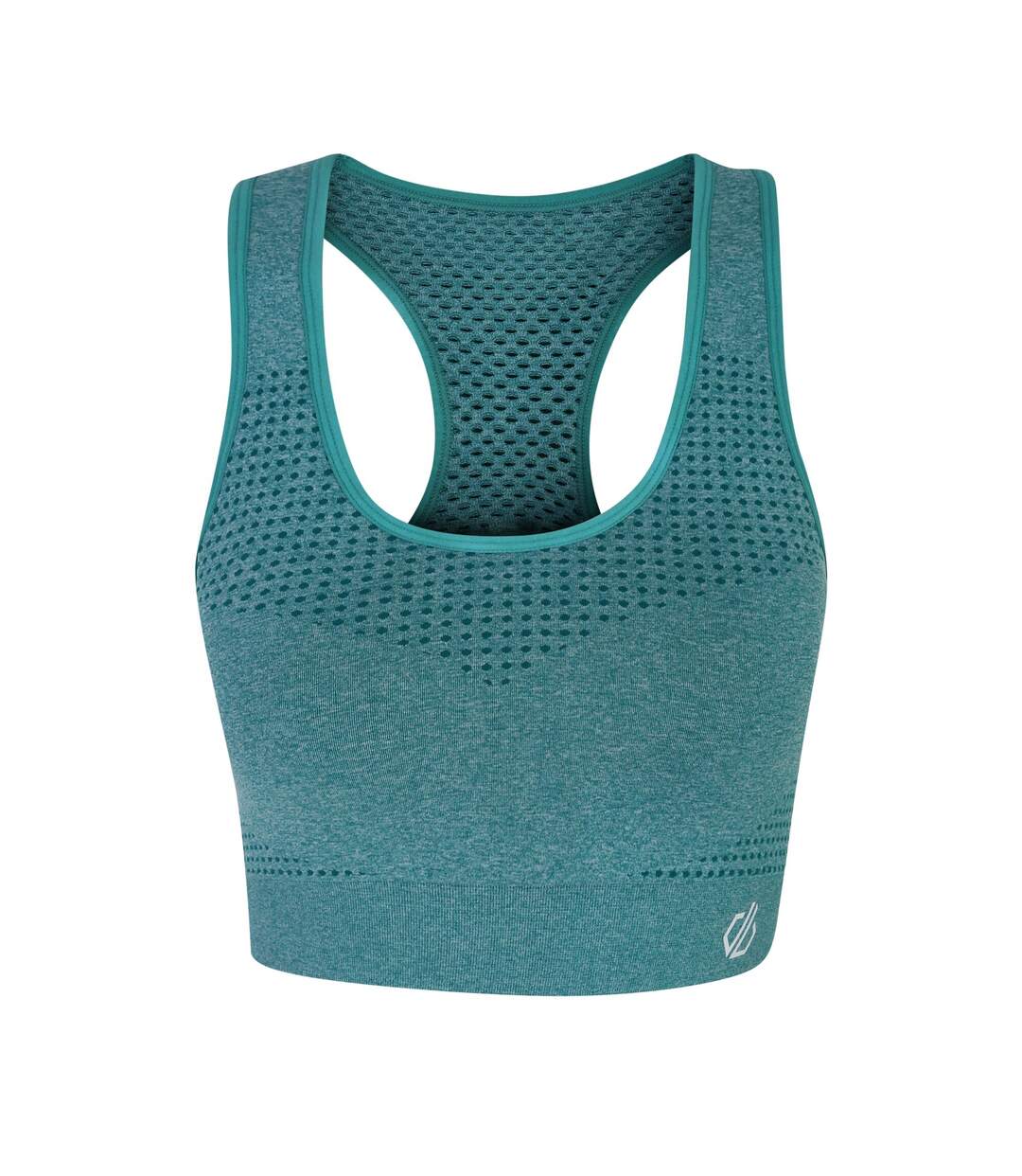 Womens/ladies dont sweat it sports bra fortune green Dare 2b-1