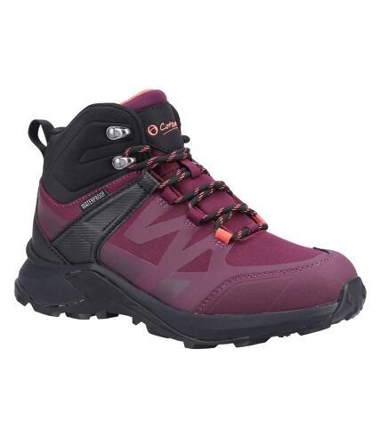 Cotswold Womens/Ladies Horton Walking Boots (Burgundy) - UTFS10054