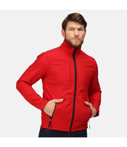 Regatta Professional Mens Octagon II Waterproof Softshell Jacket (Classic Red/Black)