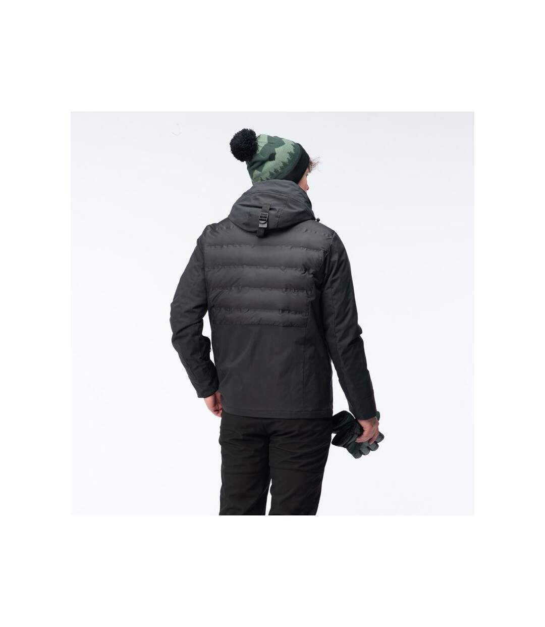 Veste Helten Homme Noir Brillant Hi-Tec-4