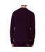 Pull bordeaux homme calvin klein jeans waffle-2