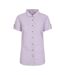 Mountain Warehouse Womens/Ladies Coconut Short-Sleeved Shirt (Lilac) - UTMW2082