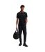 Mens Collared Regular Raglan Polo Shirt Black Boss-4