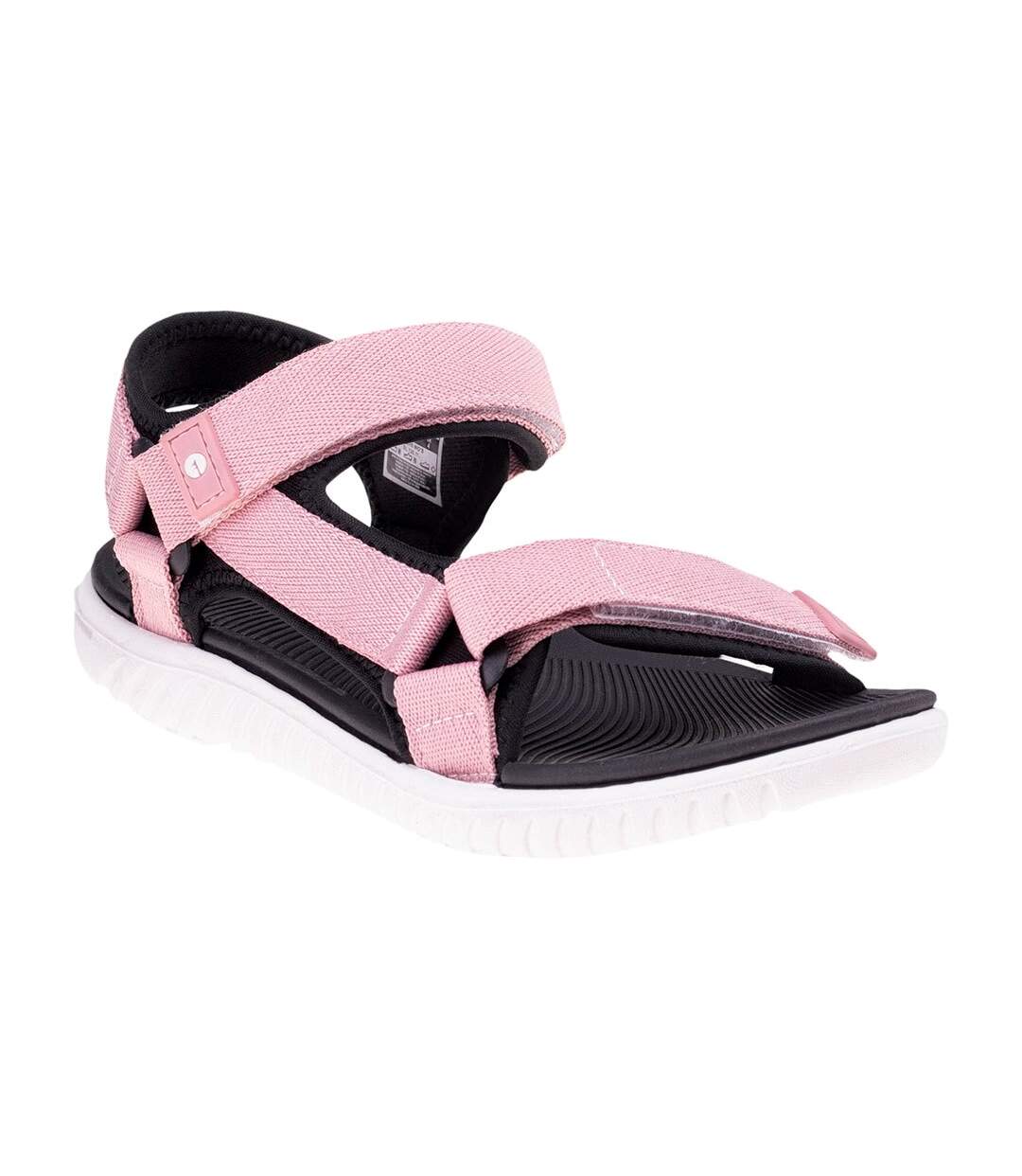 Sandales apodis femme rose clair / noir / blanc Hi-Tec-1