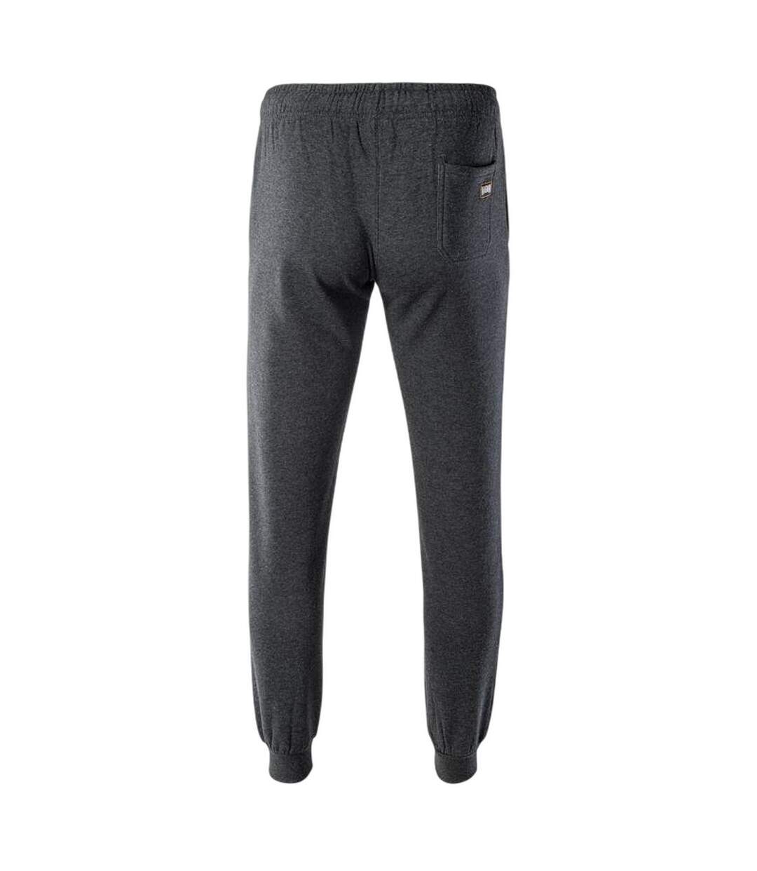 Mens Ibis Jogging Bottoms Black Grey Silver Magnum-2