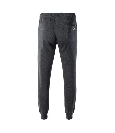 Mens Ibis Jogging Bottoms Black Grey Silver Magnum