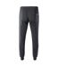 Mens Ibis Jogging Bottoms Black Grey Silver Magnum-2