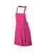Tablier Motif/style Uni Enfant Taille Unique Rose Vif Exner-1