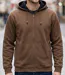 MAYFLOWER SH9021C — Sweat polaire chocolat : la chaleur douce et isolante-1