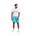 Short de bain homme turquoise vif Raging Bull-1