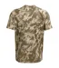 Mens Camo Technical Regular T-shirt Khaki Green Under Armour-4