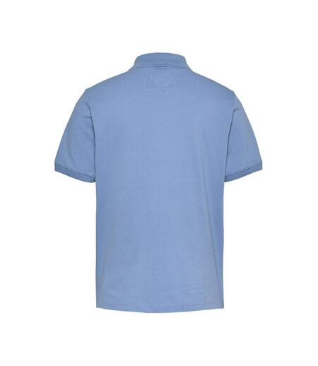 Polo bleu homme tommy hilfiger linear - l
