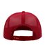 Atlantis - Casquette trucker SNAP 90S - Adulte (Blanc / Rouge / Noir) - UTAB451